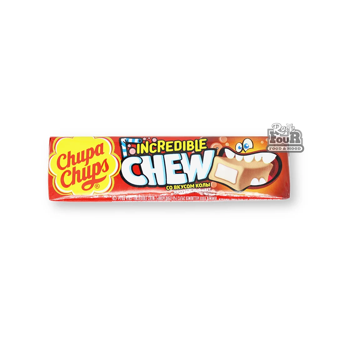 Chewing candy "Chupa Chups Incredible Chew" cola flavor 47g